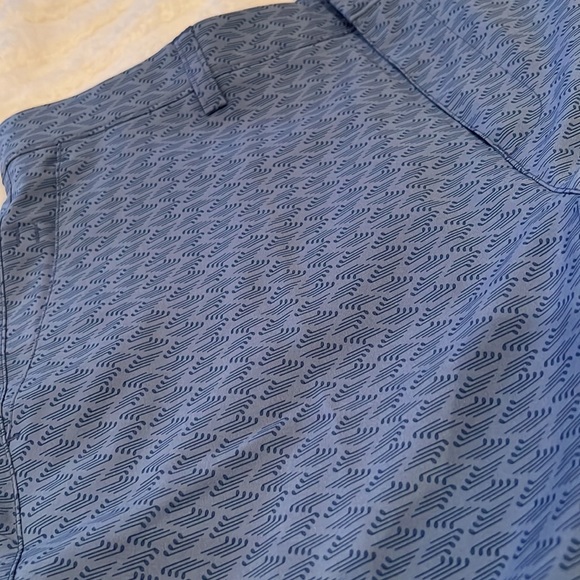 Mens PGA Tour Shorts Blue Size 32 - Picture 7 of 8